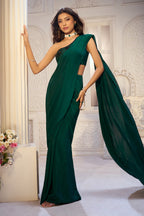 Green Sari